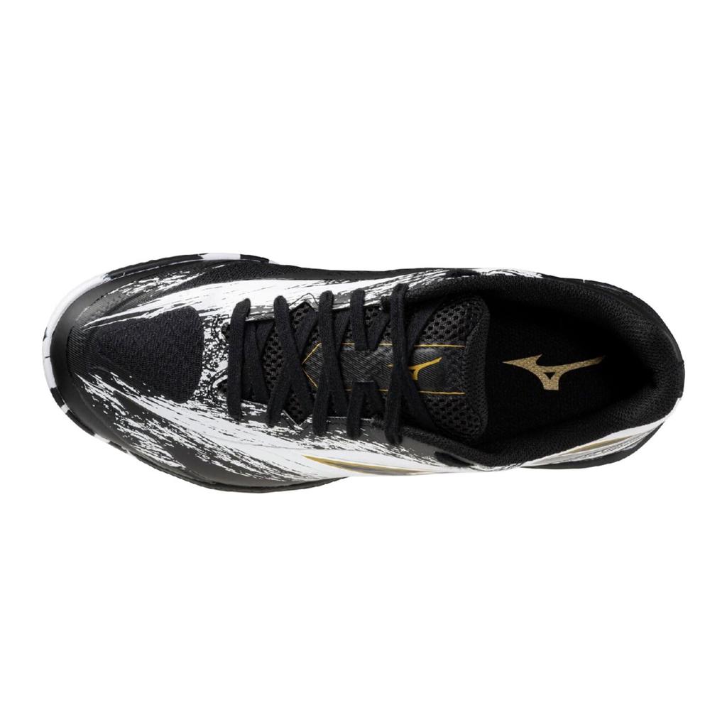 Mizuno Wave Medal 8 Table Tennis Size 2E Shoes, White/Black, 23.5 cm,