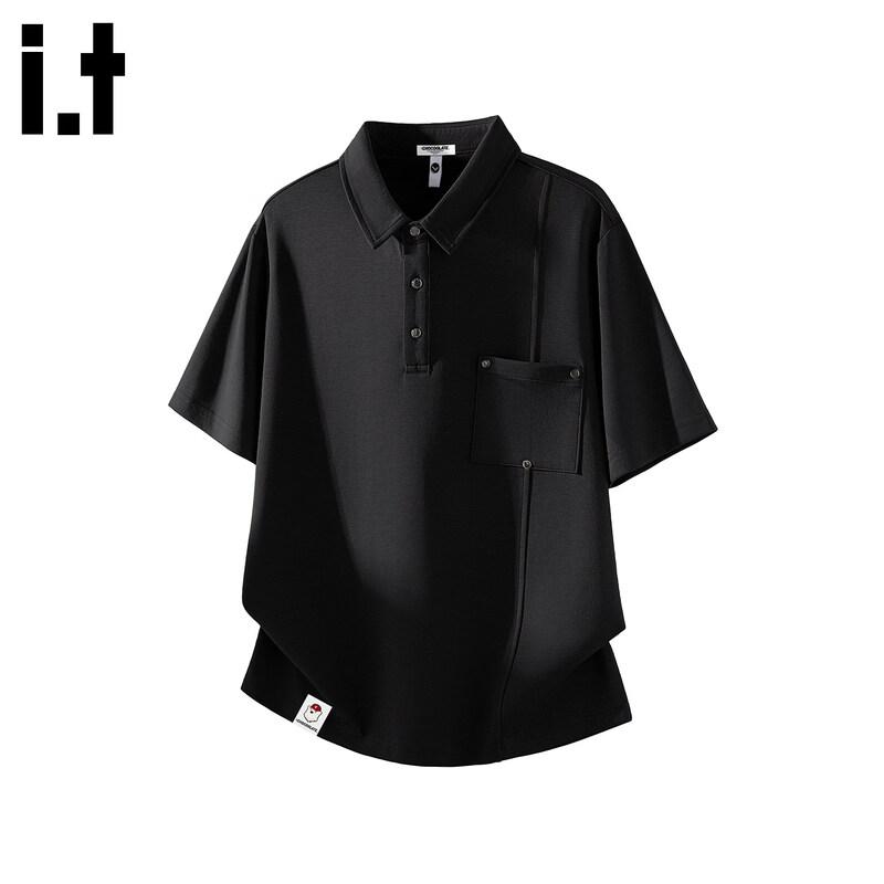 CHOCOOLATEit Men s American Retro Polo Shirt L