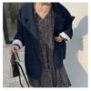 Blazer Pequeno Feminino Primavera e Outono Nova Moda Estilo Coreano Top Solto Terno Casual