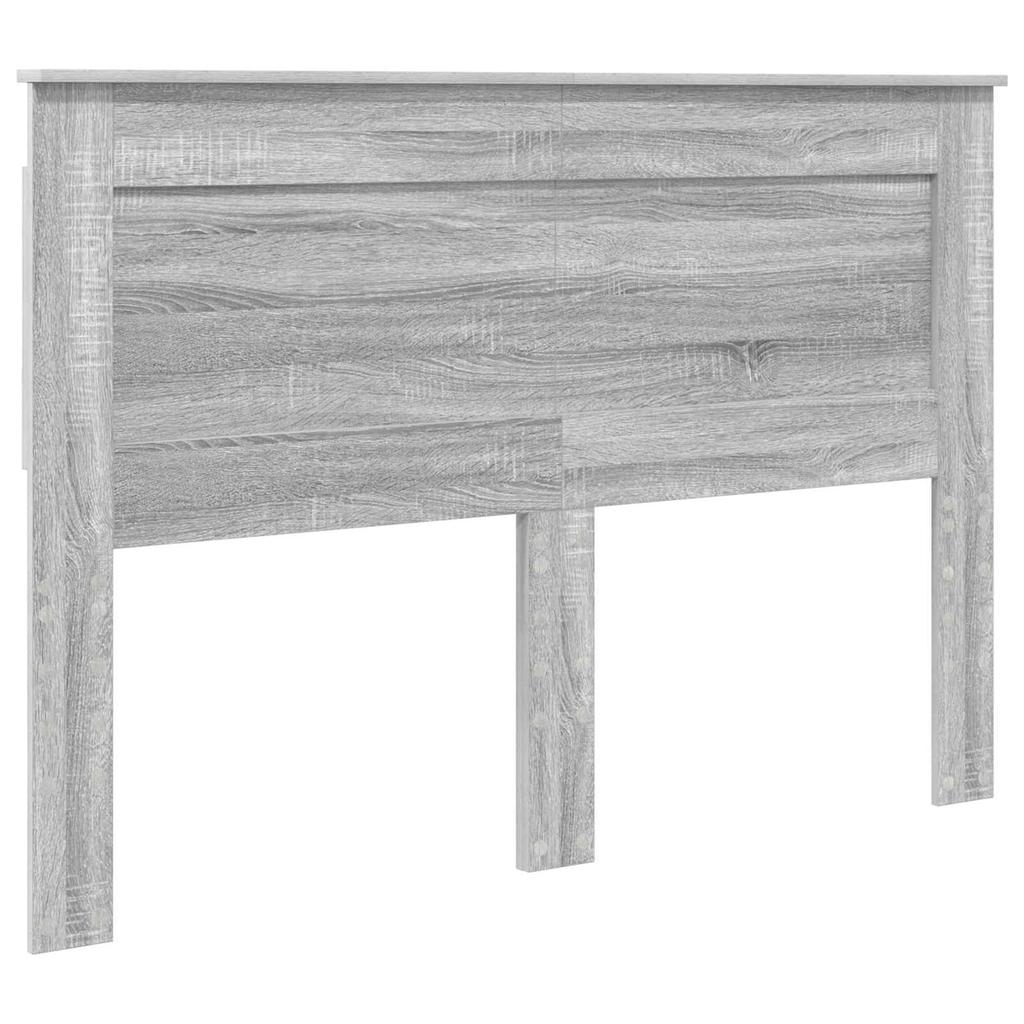 Headboard in Grey Sonoma 140 cm Particleboard
