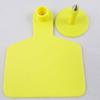 Numbered Plastics Livestock Ear Tags 1-100 Animal Tags Green Yellow Orange Large Identification Tags for Goat Sheep