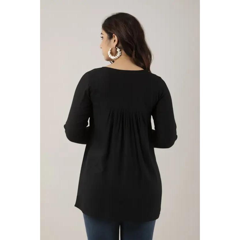 Femei brodate raion drept kurta top indian petrecere îmbrăcăminte tunică kurti VF-20212