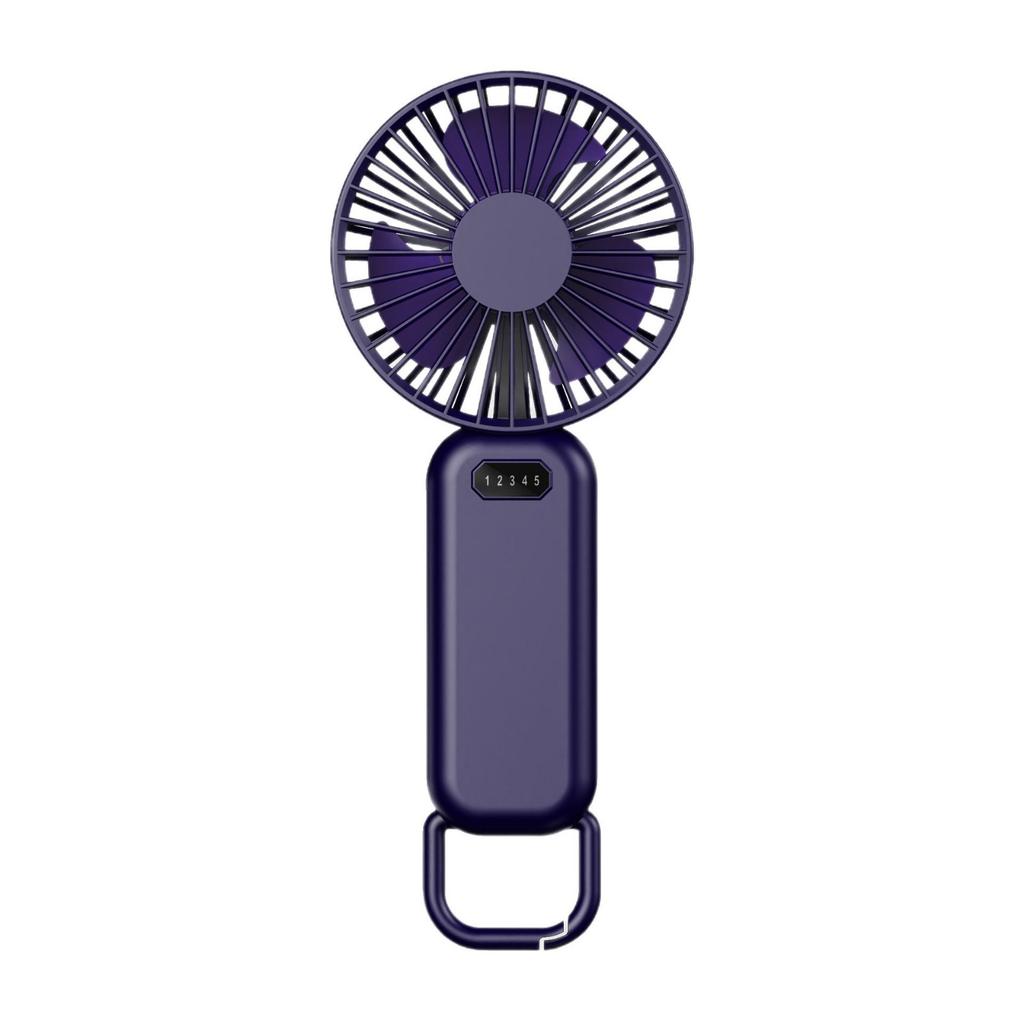 Handheld Fan With Long Battery Life, Ultra-portable Stand, Outdoor USB Charging, Hiking Hook, Small Fan