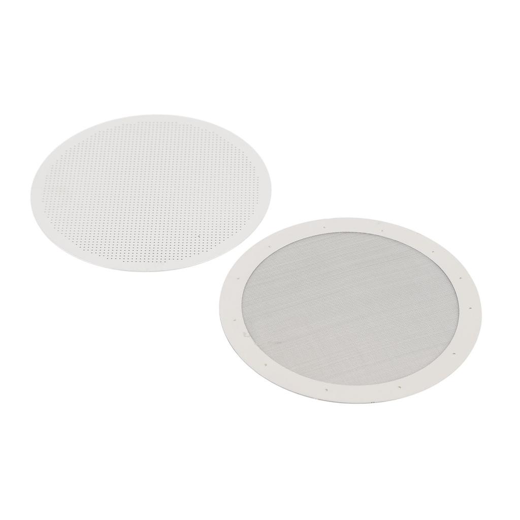 Disk Coffee Filter 2.4 Inch Stainless Steel Reusable French Press Coffee Maker Metal Filter Mesh for Replacement