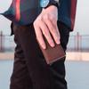 Luxury Brand Design Slim Smart Wallet for Men and Women Anti-theft Credit Card Holder Purse