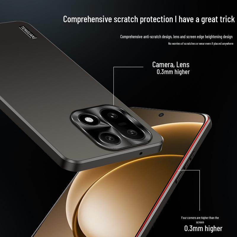 OnePlus 15 Frosted Anti-Drop Business Case - Minimalist, Ultra-Thin, Full Coverage