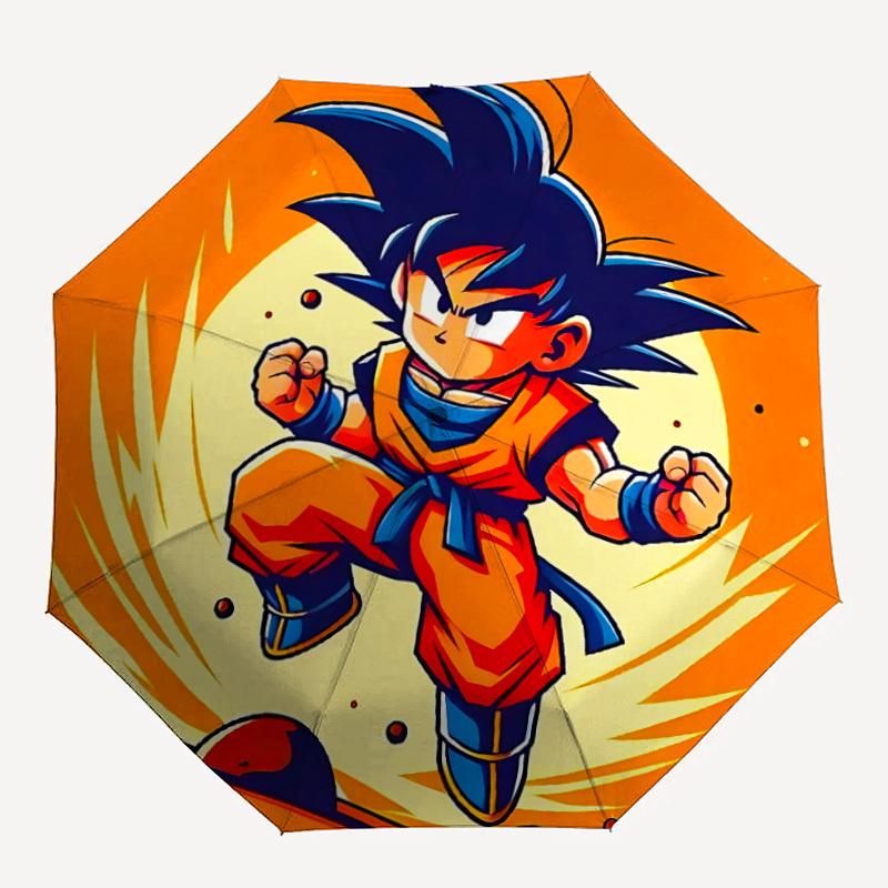 

1pc Dragon Ball Automatic Umbrella 8-Bone Design Compact Gear for Outdoor Travel, Perfect Gift for Friends or Family yy250903194