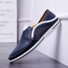 Genuine Leather Breathable Loafers for Men - Summer Slip-on Driving Shoes
