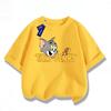 Summer 2026 Boys Girls T-Shirt Tom Jerry Short Sleeve for Boys Girls Children Tops Back To School