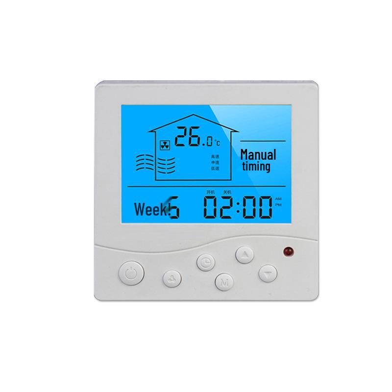 Intelligentes LCD-Thermostat für Zentral-Klimaanlage & Gebläsekonvektor