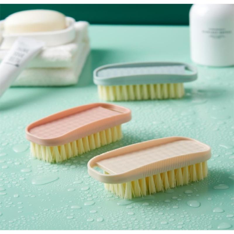 Soft Bristle Colorful Shoe Cleaning Brush - Durable Laundry and Household Use
