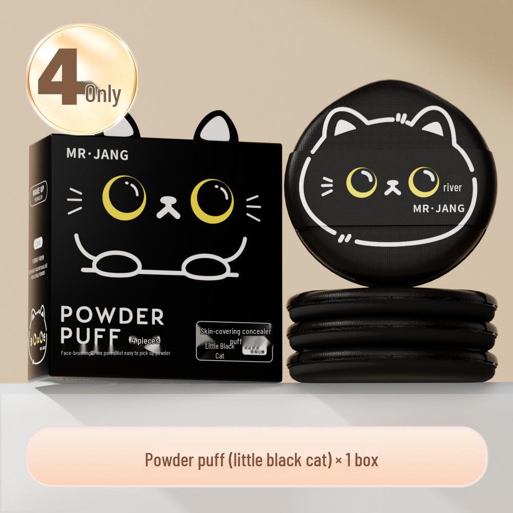 Capybara Dual-Use Beauty Puff: Soft, Non-Absorbing Makeup Setting Powder Puff
