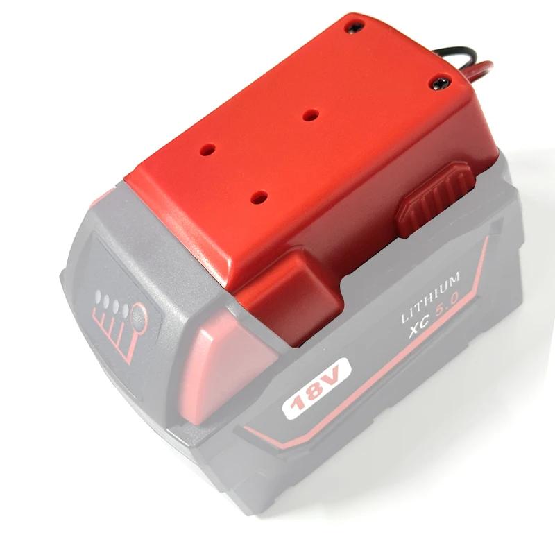 Battery Adapter Converter for Makita Dewalt Milwaukee 14.4V 18V 20V Li-Ion Battery DIY Power Tool Battery Converter