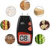 Dr.Meter® Digital Wood Moisture Meter, MD814, for Measuring Wood Moisture (easy To Use), 4-pin Type, with Carrying Case