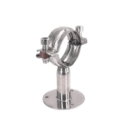 12-108mm 3/4"-4" Στηρίκτης Σωλήνα Σφιγκτήρας 1-1/2" 38mm Κλιπ Στήριξης Με Βάση 304 Ανοξείδωτος Για Ζυθοποιία Μήκος=50mm