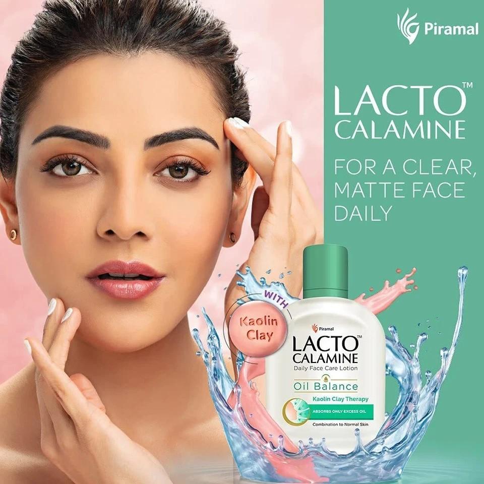 Lacto Calamine Kombination für normale Haut Ölbalance Lotion 60ml Jede Packung zu 2