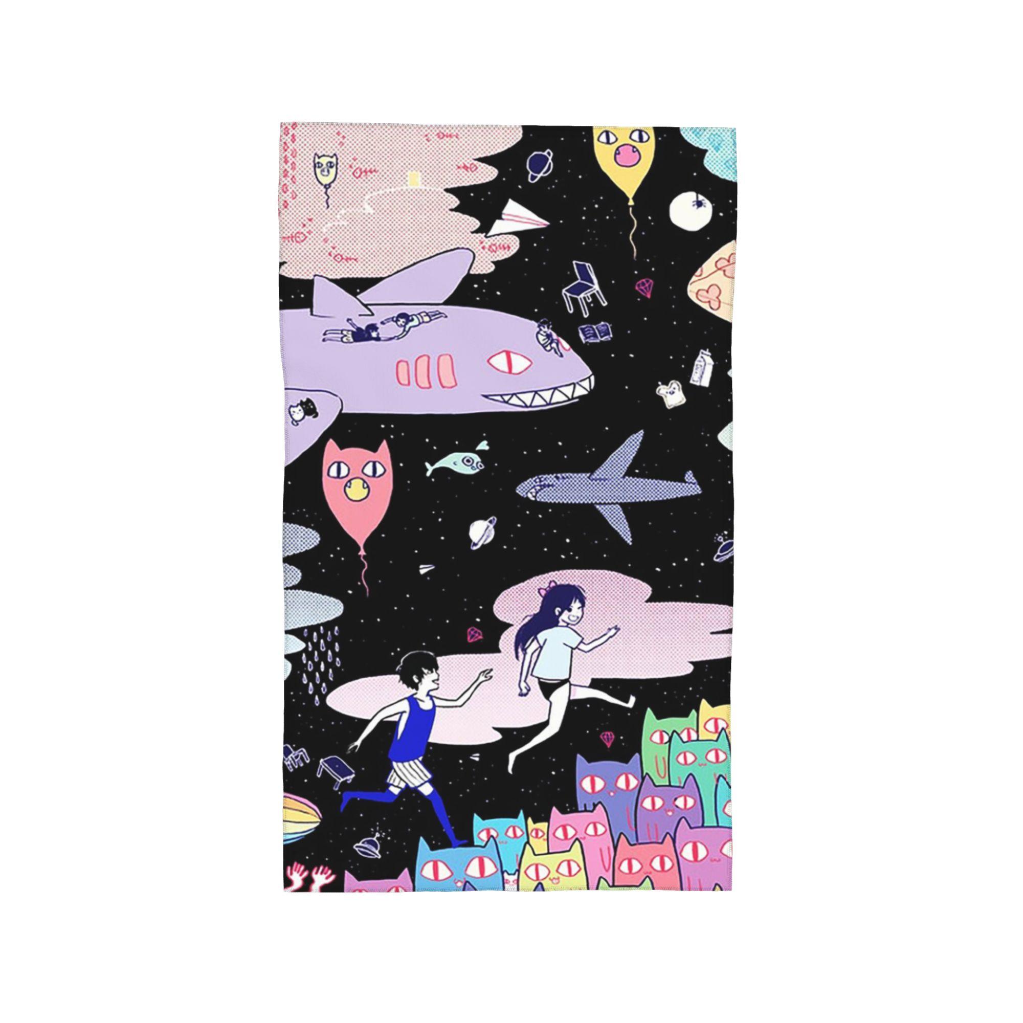 

omori Soft Face Towel Quick Dry Pool Bath Cotton Towels Breathable W40*H60(CM)