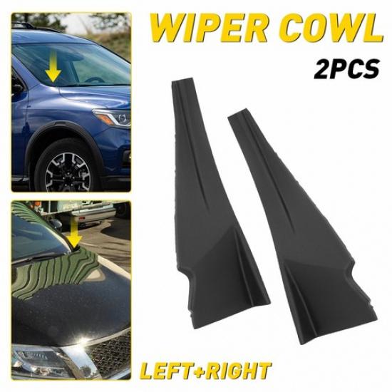 2X Windshield Cowl Wiper Extension Trim LH RH Fit 2013- Nissan Pathfinder US