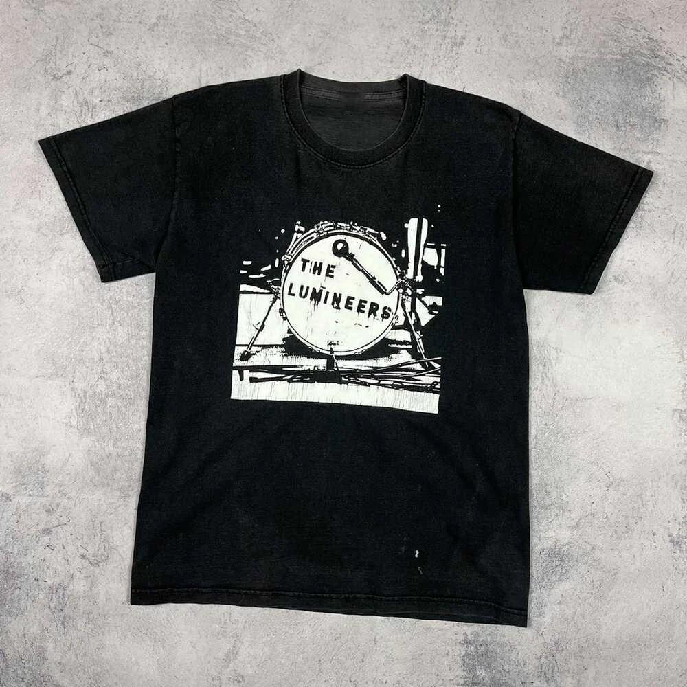 Band Rock The Lumineers Album Concert Unisex Cotton Adult Tee Shirt OM146 Unisex T-Shirt XXXL