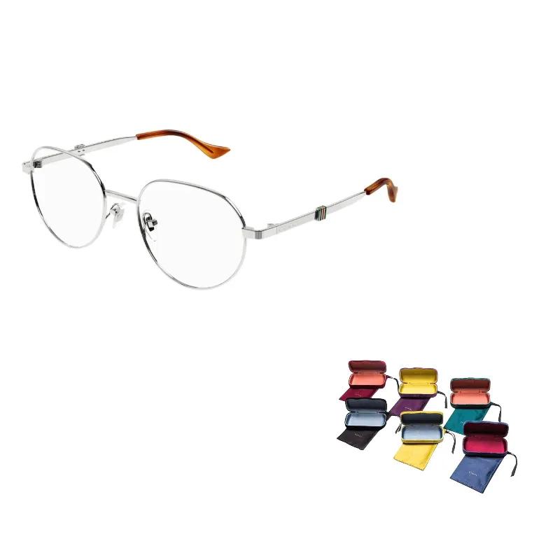 GUCCI Eyewear Round Frame Glasses (Unisex) Prescription Glasses GG1496O003