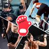 1 Pair Workout Hand Grips Ultralight Sweat-absorbing Palm Protection Weight Lifting Pull-ups Hand Grips Gym Gloves