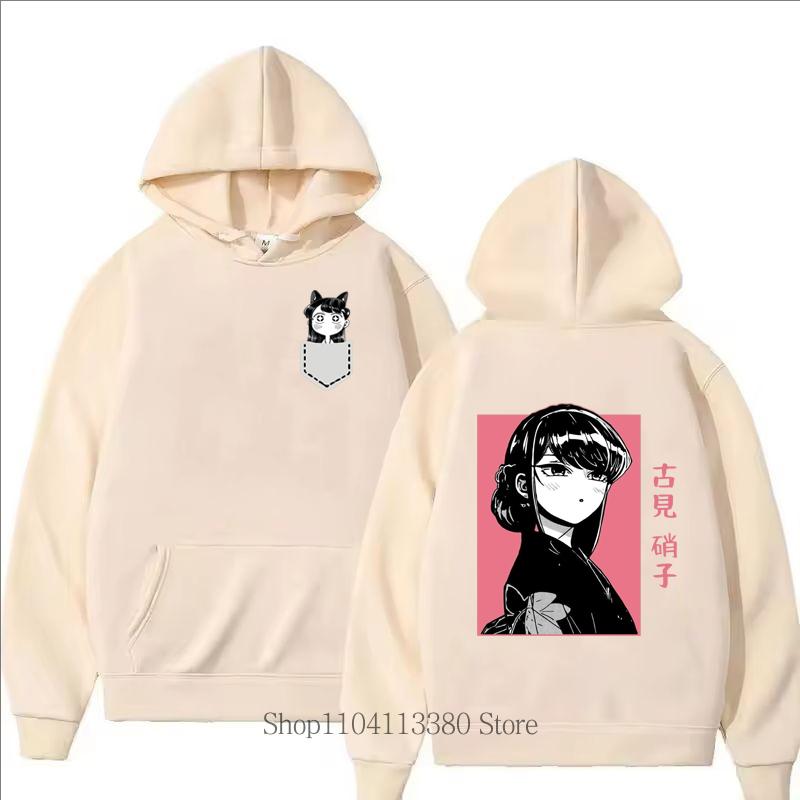 Gu Jian Classmate Anime Hoodie Women Harajuku Vintage Casual Print Grahic Sweatshirts Autumn Winter Fleece Long Sleeve