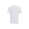 Under Armour Short Sleeve Graphic Print Crew Neck T-Shirt Men Tops White 1361923-100