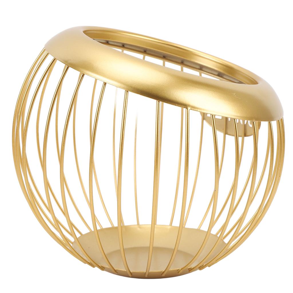 Coffee Pod Holder Wire Basket Large Capacity Iron Coffee Pods Storage Basket for Coffee Bar Counter Desktop