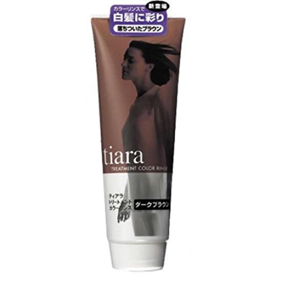

Shiseido Tiara Tiara Treatment Color Rinse темно-коричневый 220 г [набор из 3 шт.]