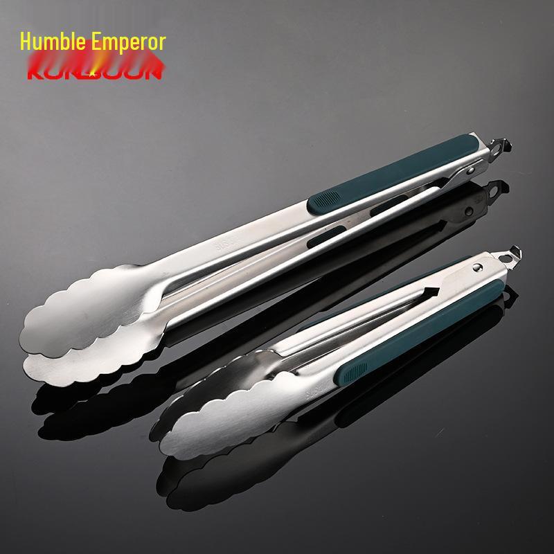 Qianxing Thickened 304 Stainless Steel Food Tongs