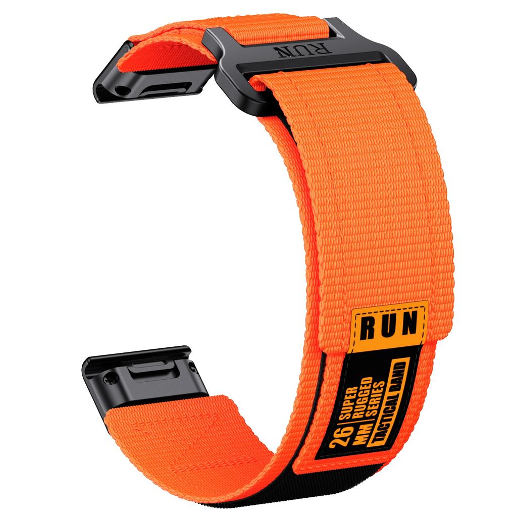 22/26mm Nylon Quick Release Strap for Garmin Fenix 7 7X Pro 6 6X 5 5X Plus QuickFit Strap Instinctive 2 Replacement Bracelet