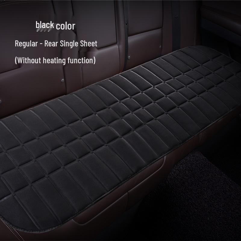 Cross-Grid Heated Car Seat Cushion - Winter Interior Accessory