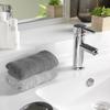 Serviette de toilette invite 30 x 50 cm Tendresse anthracite