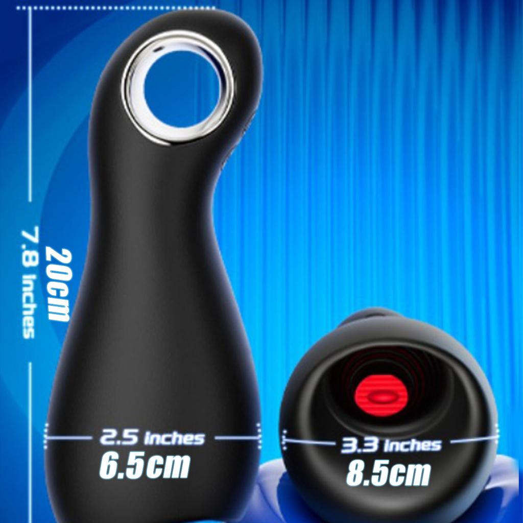 Male Sex Toys Penis Vibrator 10 Vibrations and 5 Vibrations  Tonguing Male Masturbator Penis Trainer Penis Ring Adult Toys