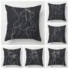 Nordic Fall Home Decor Autumn  Throw Pillow Cover Sofa Cushion Cover Velvet Modern 45x45cm 45*45 50x50 60x60 40x40 50*50 Morandi