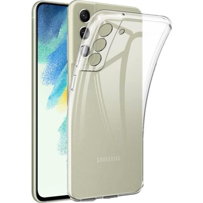 Case - Phonillico® - Samsung S21 FE 5G - Silicone Gel TPU - Ultra Thin - Transparent
