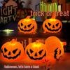 Halloween LED Pumpkin Lantern - Glowing Night Light for Party or Bar Decor