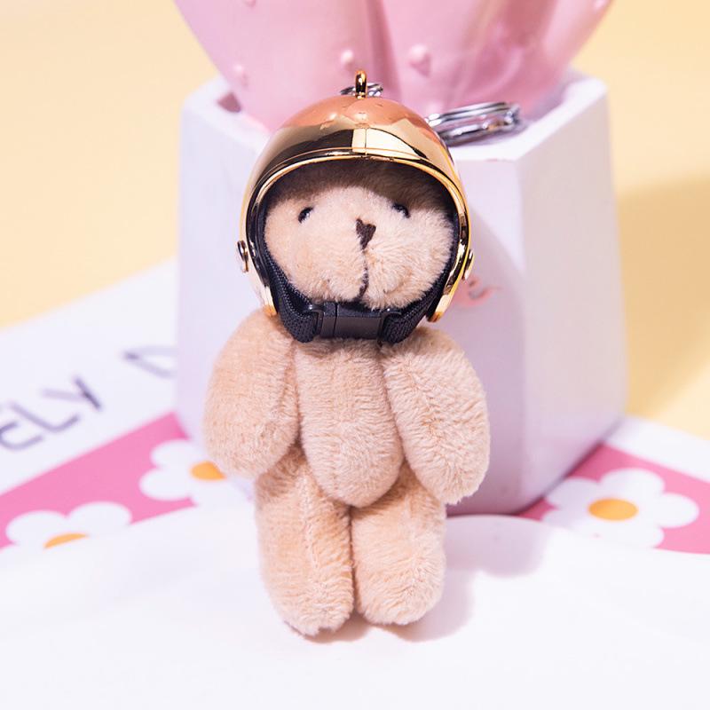 Mecha Cartoon Helmet Keychain