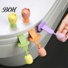 Convenient Bathroom Tool Toilet Lid Lifter with Flower Handle, Silicone Easy Lifting Opener, Anti-slip Gadget, No-touch Seat Handle for Gadgets