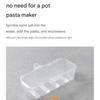 Japanese-made Microwave Pasta Boiling Maker