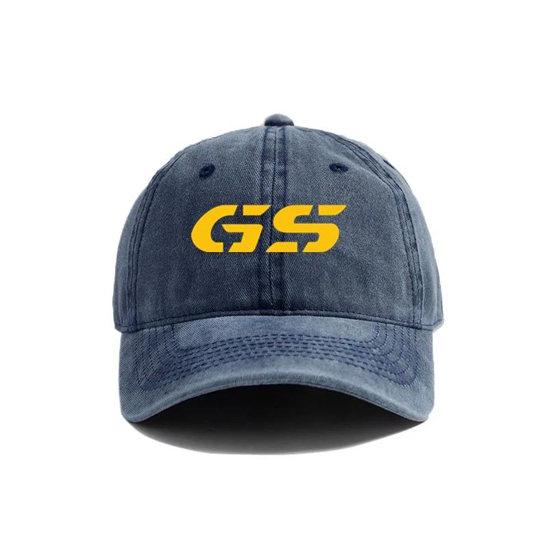 GS Adventure Baseball Caps Distressed Hats Cap Men Women Retro Outdoor Summer Adjustable Hats Leisure Outdoor Sun Protection