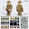 Anti-Terrorism Special Police 20047 Small Particles Building Block Doll Children Assembled Building Block Toy Weapon