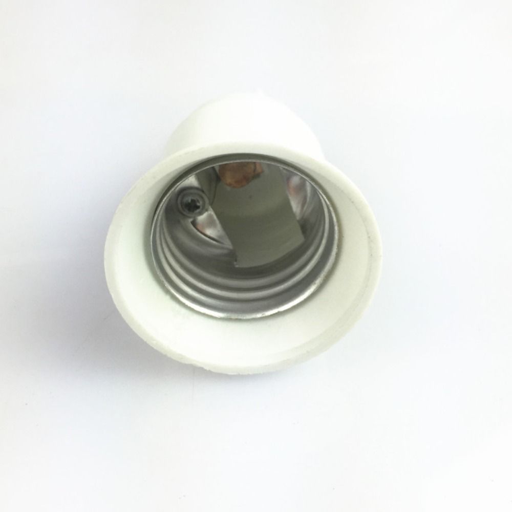 Metal Light Bulb Socket Adapter White Converter Durable Light Holder  Home