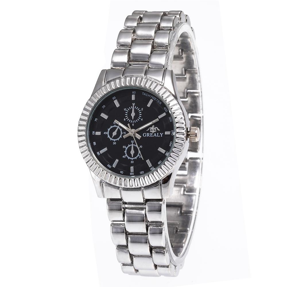 Women Watches Fashion Casual Gold Women Quartz Watch Ladies Dress Wristwatch Relogio Feminino Three Eyes Decorate Men Watch Gift