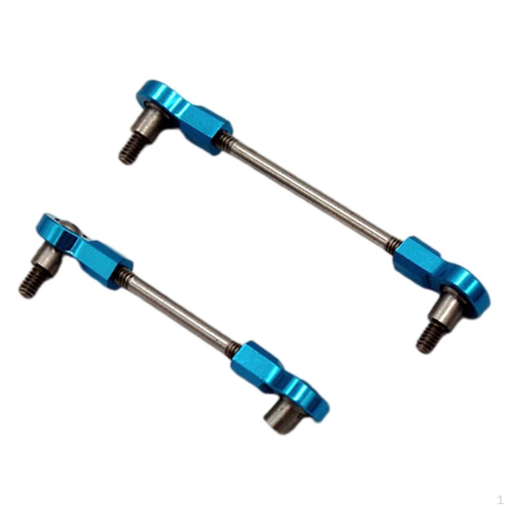 Blue Durable Metal Spare Parts 8 Q9 1:28 RC Car Repair