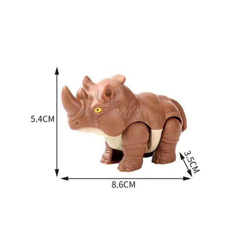 Prstový dinosaurus Montessori hračky pro děti Pohyblivé klouby Model dinosaura Jurský Hračka pro děti Senzorické Raně vzdělávací hračky Dárek