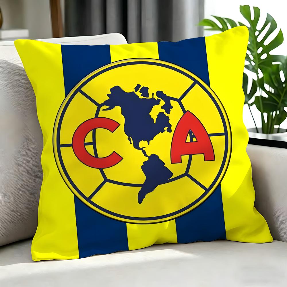 Sport F-Football Club America Cushion Cover Cushion Cover Set 4Pcs 50x50 45x45 40x40 Pillowcase Decorative Sofa Home Decor