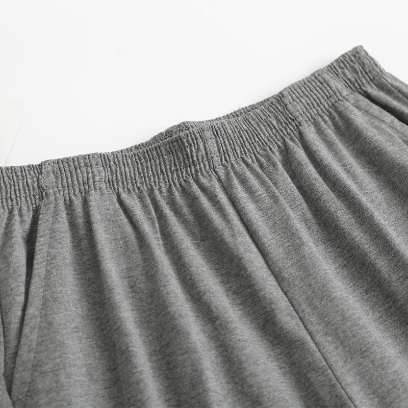 Men's Summer Pure Cotton Loose Fit Casual Shorts