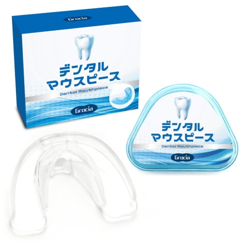 

Grocia Dental Mouthpiece with Instruction Manual, 1 Piece, G-008 (Clear)