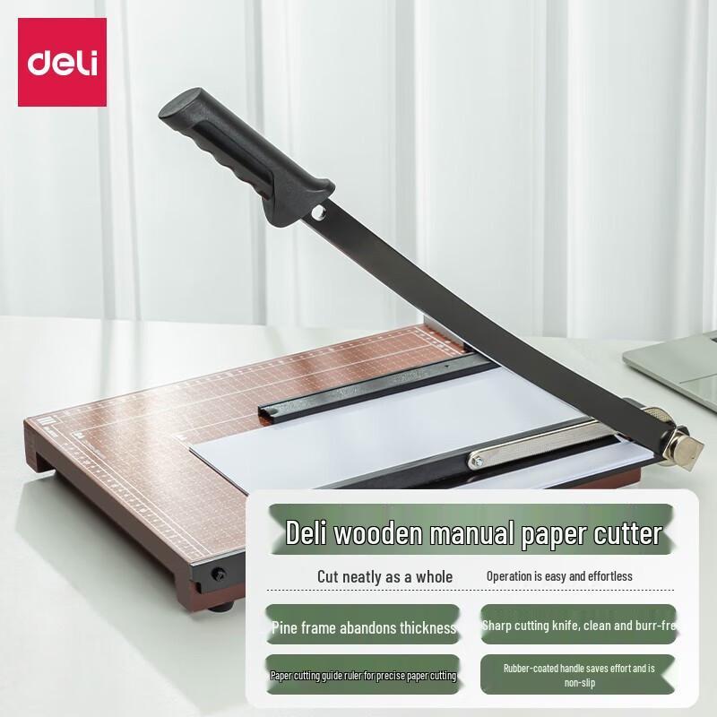 Deli 8003 Manual Paper Cutter (A4/A3/B4)